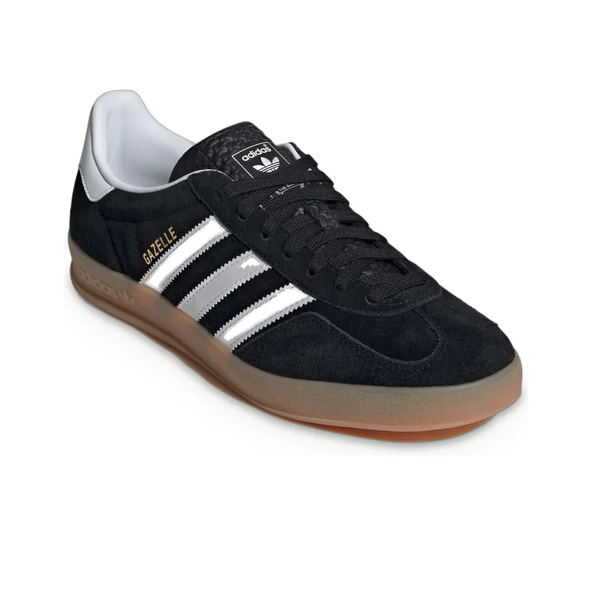 Gazelle Indoor Core Black / Cloud White / Gum — 5
