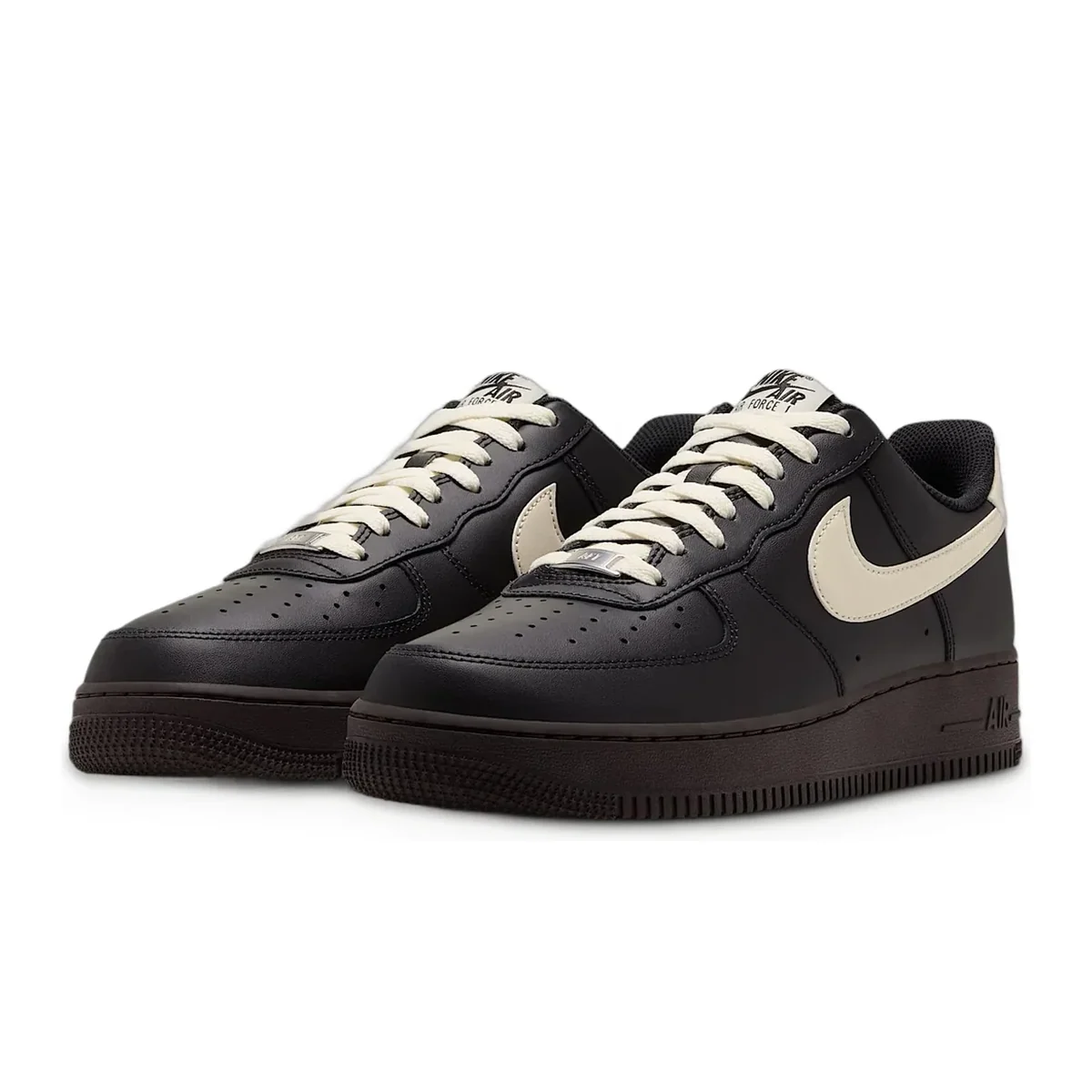Air Force 1 '07 Black / Velvet Brown / Coconut Milk — 5