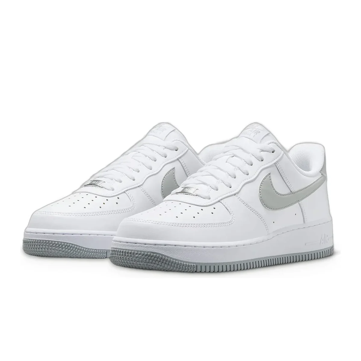 Air Force 1 '07 White / Light Smoke Grey — 5