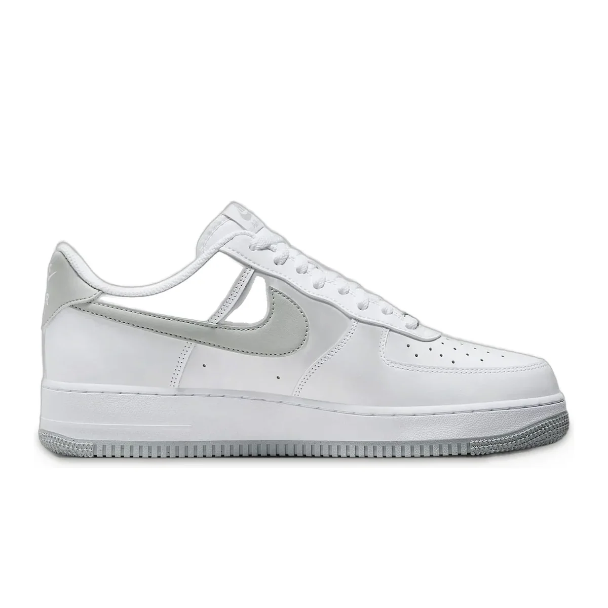 Air Force 1 '07 White / Light Smoke Grey — 3