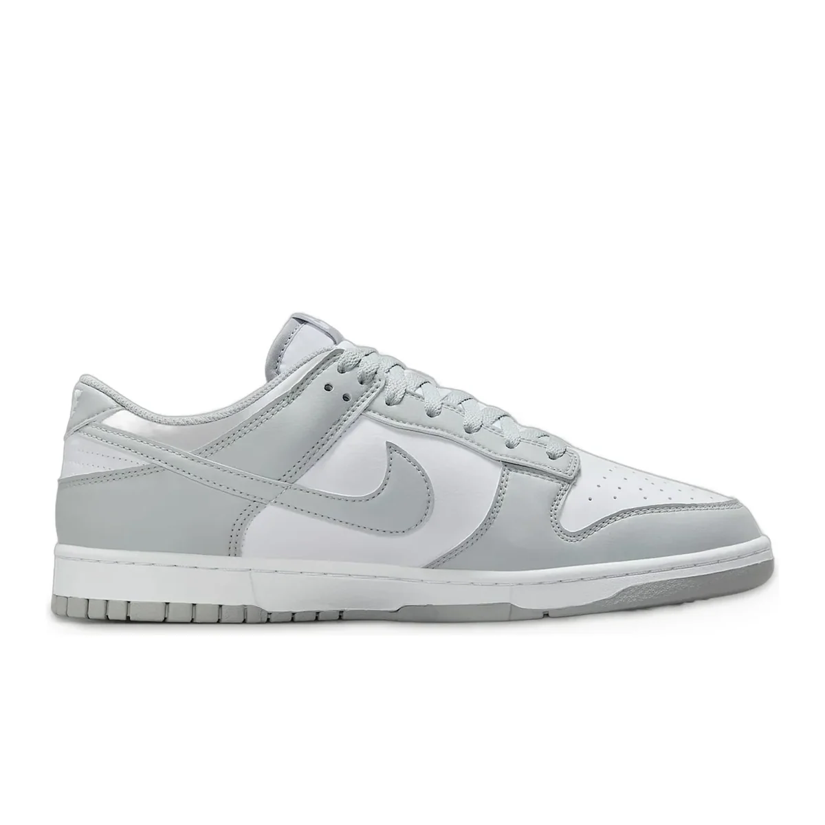 Dunk Low White / Light Smoke Grey — 3