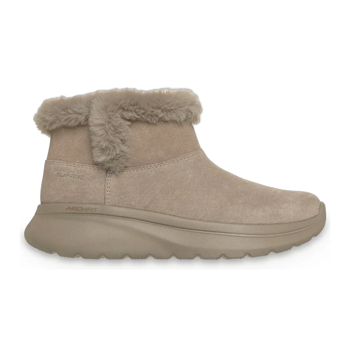 Slip-ins Relaxed Fit: Go Walk Arch Fit N'Joy – Elevate Taupe — 1
