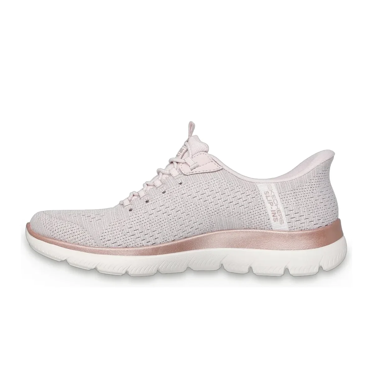 Martha Stewart Slip-ins: Arch Fit Summits – Soft Shimmer Light Pink — 5