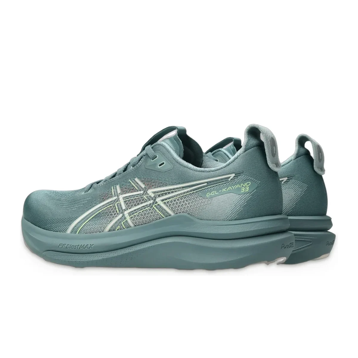 Gel-Kayano 33 Foggy Teal / Rose Dust — 3
