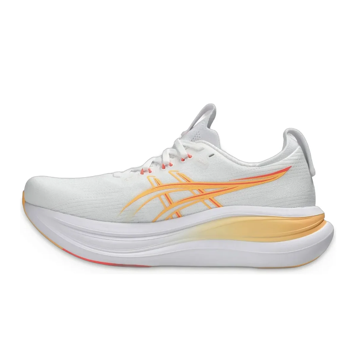 Gel-Nimbus 28 White / Sun Coral — 4