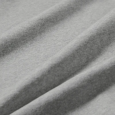 Solo Fleece Full-Zip Hoodie Dark Grey Heather/Sail — 7