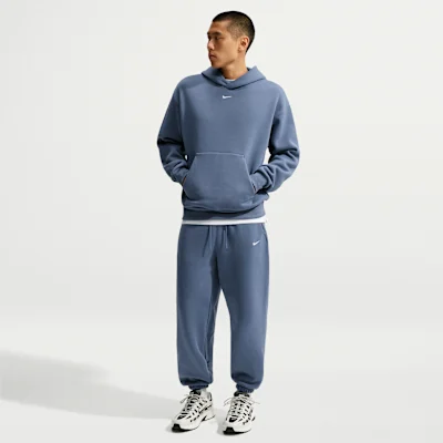 Solo Fleece Cuffed Pants Diffused Blue/Sail