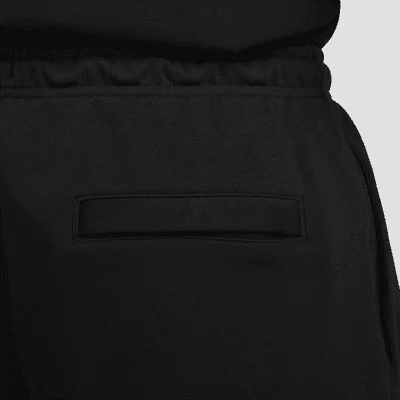 Club French Terry Flow Shorts Black/Black/White — 6