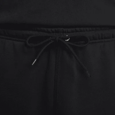 Club French Terry Flow Shorts Black/Black/White — 4