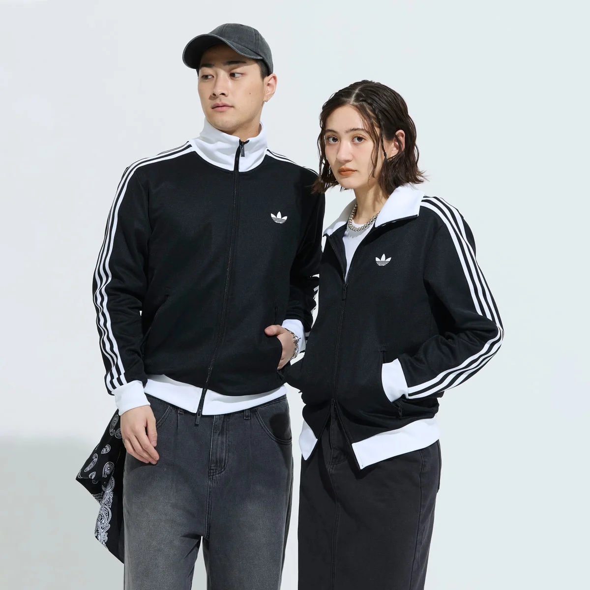 Beckenbauer Track Top Black — 3