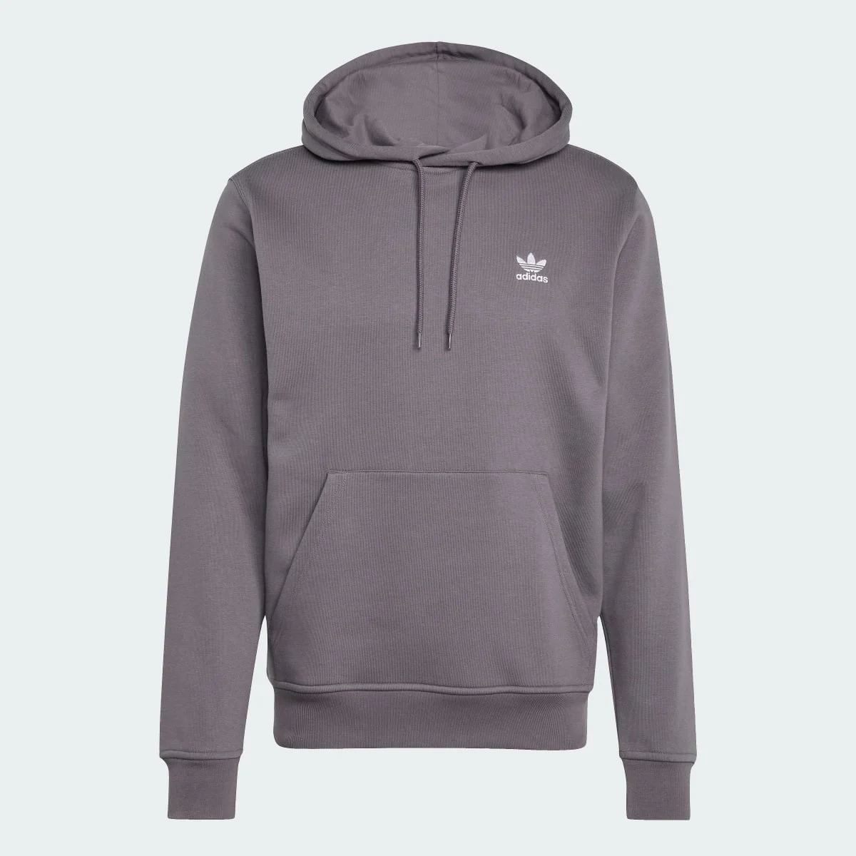 Trefoil Essentials Hoodie Grey Strata