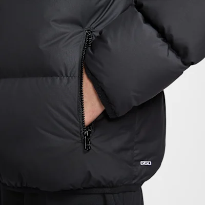 Sportswear Club Therma-FIT Down Puffer Jacket Black/White — 6
