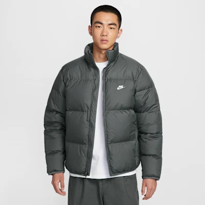 Sportswear Club Therma-FIT Down Puffer Jacket Iron Grey/White — 1