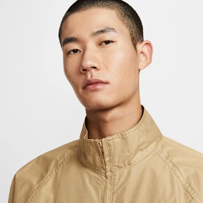 Sportswear Club Roscoe Full-Zip Jacket Parachute Beige/White — 3