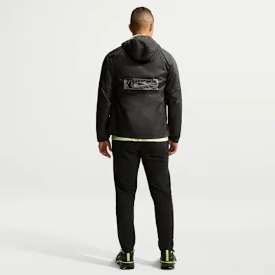 Miler Therma-FIT Repel Winterized Running Jacket Black/Black — 5