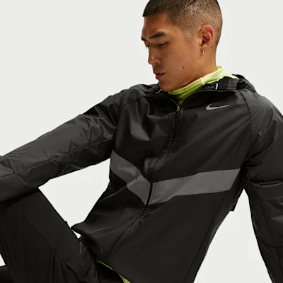 Miler Therma-FIT Repel Winterized Running Jacket Black/Black