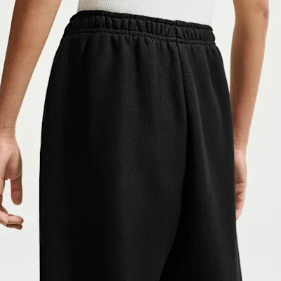 Studio Fleece Heavyweight High-Rise Joggers Total Black/Sail — 3