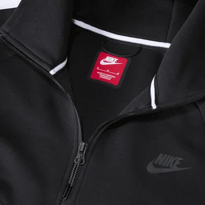 Tech Windrunner Full-Zip Hoodie Black/Black — 4