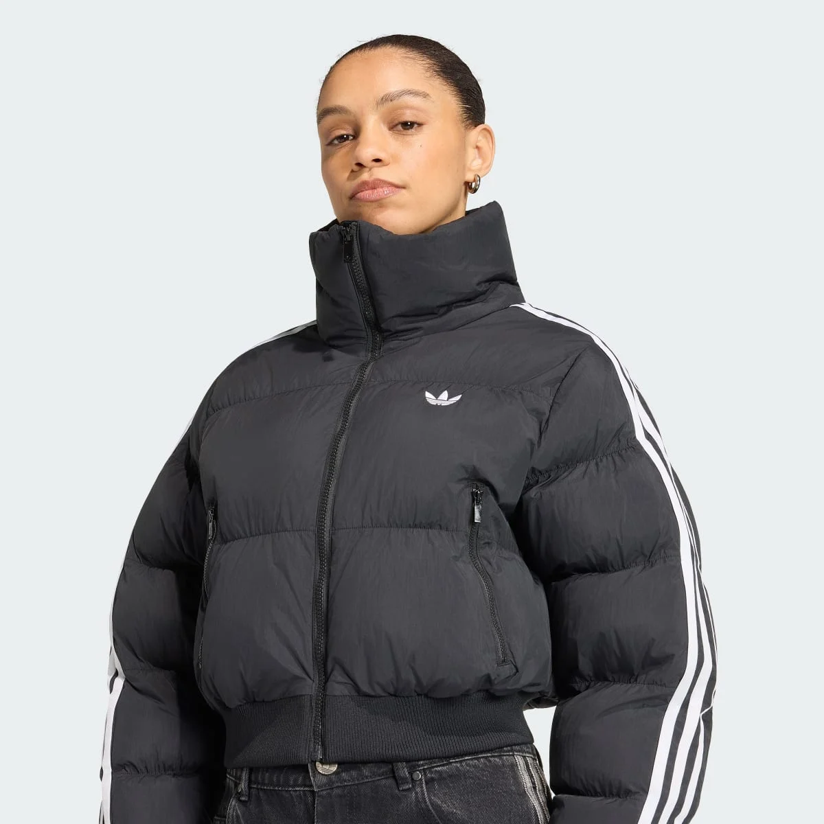 Adicolor Short Puffer Jacket Black — 5