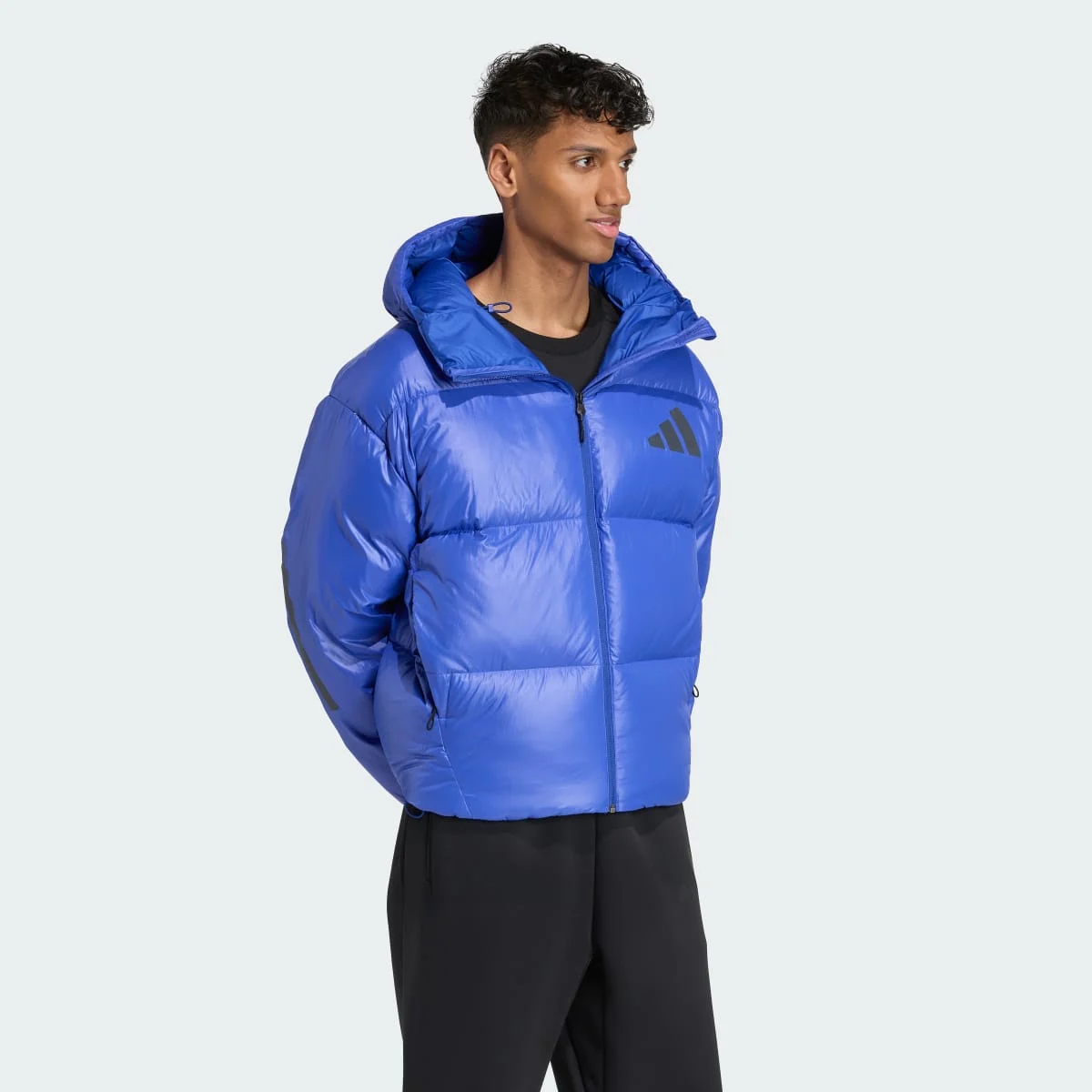 Z.N.E. Puffer Climawarm Down Jacket Semi Lucid Blue — 4