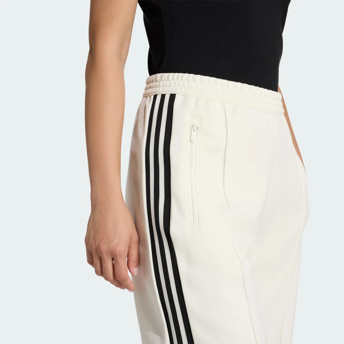 Beckenbauer Track Pants Off White/Black — 6